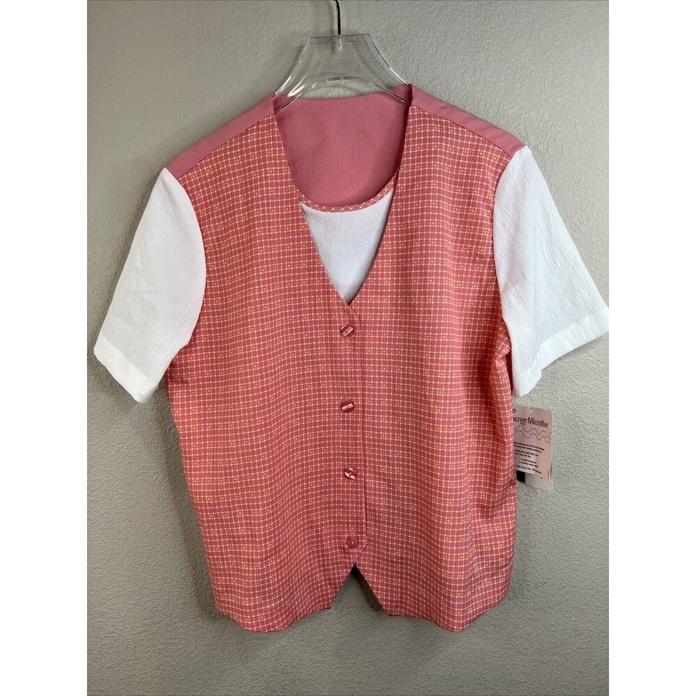 Nikki Dacron Microfiber‎ Women’s Blouse Size Small